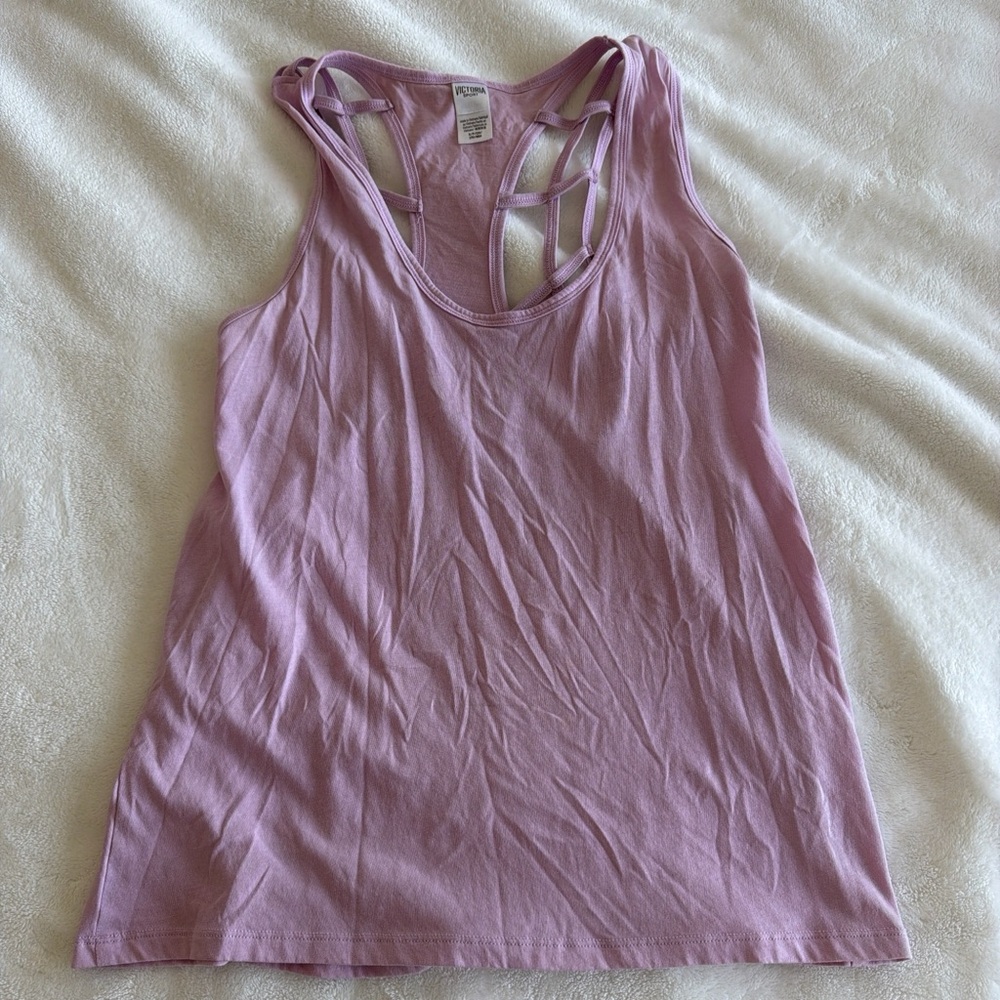 Lavender Sleeveless Tank Top